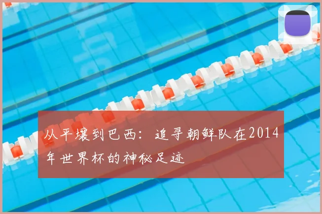 从平壤到巴西：追寻朝鲜队在2014年世界杯的神秘足迹