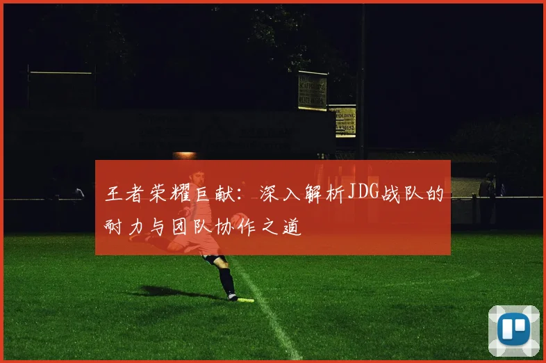 王者荣耀巨献：深入解析JDG战队的耐力与团队协作之道
